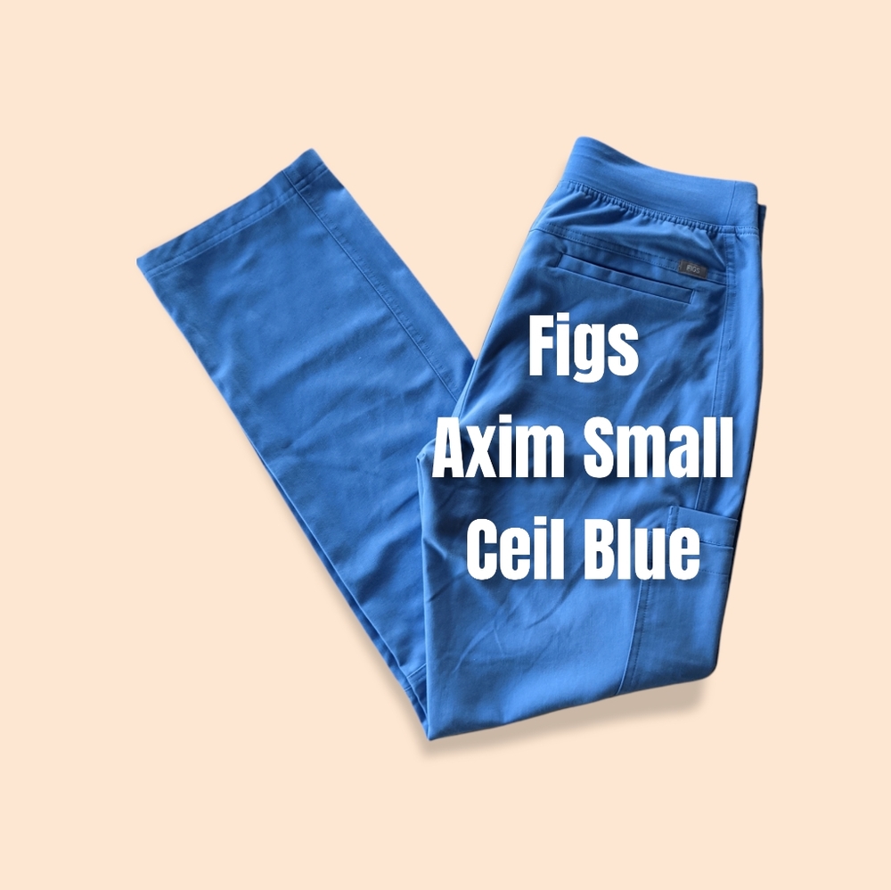 Figs Scrub Set Ceil Blue